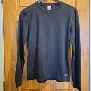 REI Long-Sleeved Black Base Layer